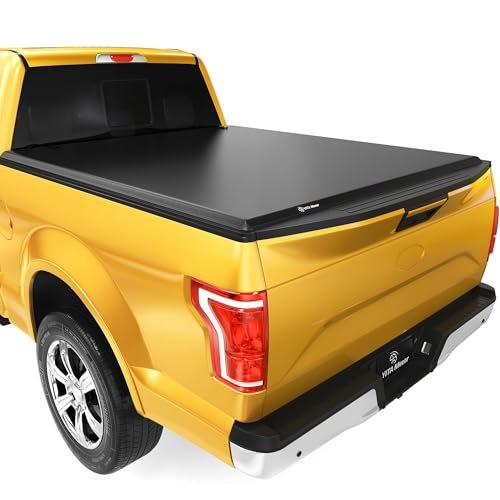 YITAMOTOR Soft Tri-Fold Truck Bed Tonneau Cover